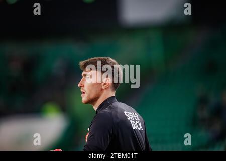 Franco Israel während der Liga Portugal 23/24 Spiel zwischen Sporting CP und Gil Vicente FC, Estadio Jose Alvalade, Lissabon, Portugal. (Maciej Rogowski) Stockfoto