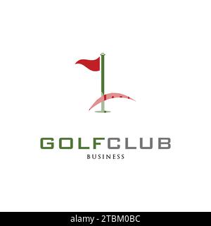 Initial Letter L Golf Club Icon Logo Design Vorlage Stock Vektor