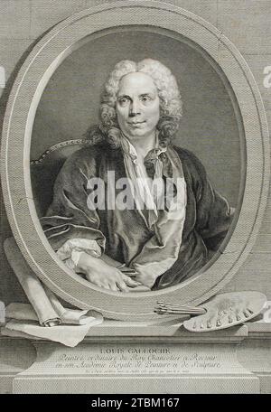 Louis Galloche, 1776. Stockfoto