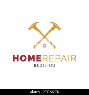 Design-Vorlage für Logo für Home Service oder Repair icon Stock Vektor