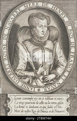 Jeanne d'Albret, Königin von Navarra, 1596. Stockfoto