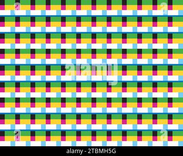 Ist die Kunst des verschmelzen von Objekten, so dass es zu einer Form von Muster Hintergrund Stock Vektor