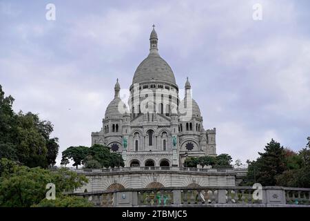 Basilica Sacre-Coeur de Motmartre, Paris, Frankreich Stockfoto