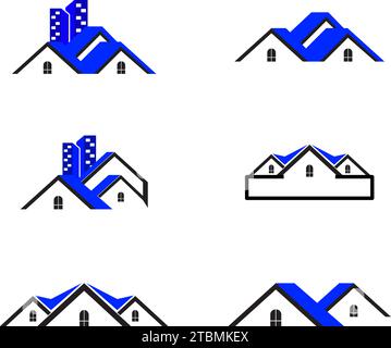 Ist ein Symbol der Haus-, Aufenthalts- oder Gehäuse ergänzende Stock Vektor