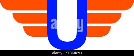 Ist ein Symbol in Form einer Kombination aus Buchstaben Stock Vektor