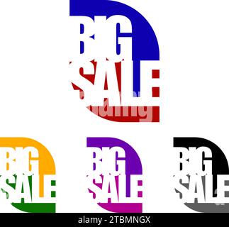 Ist ein Symbol in Form einer Kombination aus Buchstaben Stock Vektor