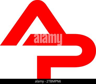 Ist ein Symbol in Form einer Kombination aus Buchstaben Stock Vektor