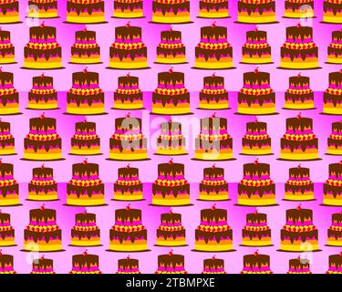 Ist die Kunst des verschmelzen von Objekten, so dass es zu einer Form von Muster Hintergrund Stock Vektor