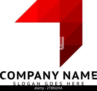 Pfeilvektorgrafik Symbol-Logo-Vorlage Stock Vektor