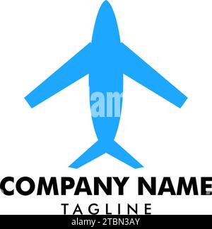 Flugzeug Vektor Illustration Design Symbol Logo Vorlage Stock Vektor