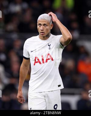 London, Großbritannien. Dezember 2023. Richarlison of Tottenham während des Premier League-Spiels im Tottenham Hotspur Stadium in London. Der Bildnachweis sollte lauten: David Klein/Sportimage Credit: Sportimage Ltd/Alamy Live News Stockfoto