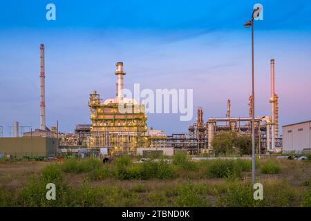 PCK Raffinerie, Schwedt, Landkreis Uckermark, Brandenburg, Deutschland Stockfoto