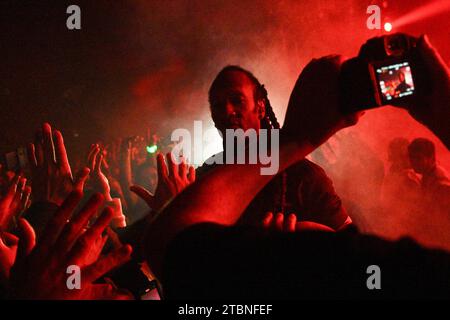 Prag, Tschechische Republik. Dezember 2023. Konzert der britischen elektronischen Musikgruppe Prodigy in Prag, Tschechische Republik, 7. Dezember 2023. Quelle: Michal Kamaryt/CTK Photo/Alamy Live News Stockfoto