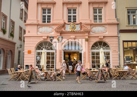 Restaurant Hans Hirsch's Kurpfalzbräu, Hauptstraße, Heidelberg, Baden-Württemberg, Deutschland Stockfoto