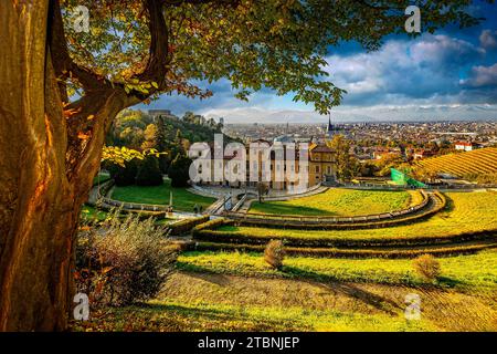 Italien Piemont Turin Villa Della Regina Stockfoto