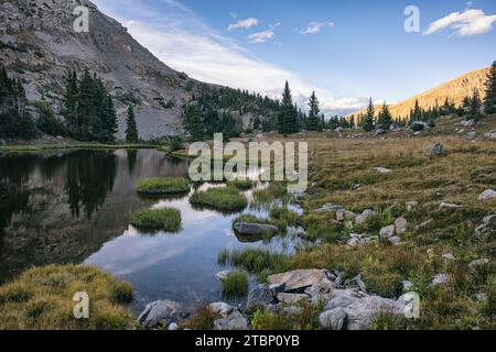 Landschaft in der Holy Cross Wilderness, Colorado Stockfoto