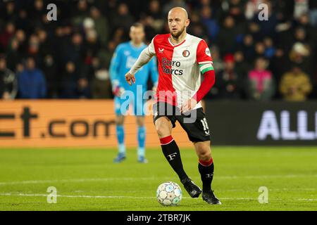 Rotterdam, Niederlande. Dezember 2023. Gernot Trauner von Feyenoord im Einsatz während des niederländischen Eredivisie-Spiels zwischen Feyenoord und FC Volendam am 7. Dezember 2023 in Rotterdam (Niederlande) Credit: dpa/Alamy Live News Stockfoto