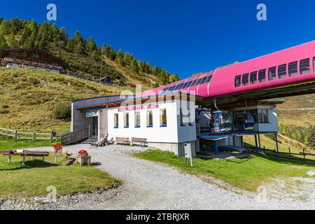 Bergstation Hochalmbahn, 1753 m, Rauris, Rauristal, Pinzgau, Salzburger Land, Österreich Stockfoto