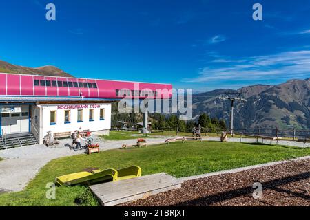 Bergstation Hochalmbahn, 1753 m, Rauris, Rauristal, Pinzgau, Salzburger Land, Österreich Stockfoto