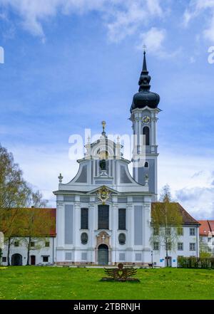 Kirche Marienmünster Dießen am Ammersee, Oberbayern, Bayern, Deutschland, Europa Stockfoto