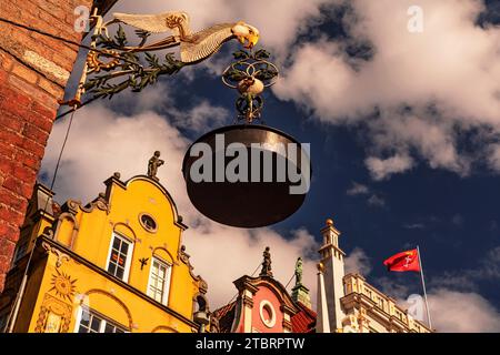 Altstadtarchitektur, Altstadt von Danzig, Polen Stockfoto