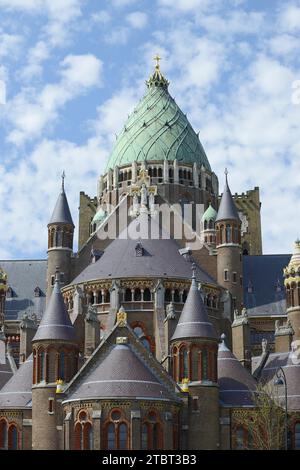 St. Bavo Kathedrale oder Kathedrale Basilika St. Bavo, Haarlem, Nordholland, Niederlande Stockfoto