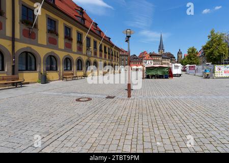 Korbbaustadt Lichtenfels mit historischer Altstadt, Stadtteil Lichtenfels, Oberfranken, Franken, Bayern, Deutschland Stockfoto