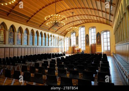 Deutschland, Hessen, Frankfurt, Altstadt, Römerberg, Römer, Kaisersaal Stockfoto