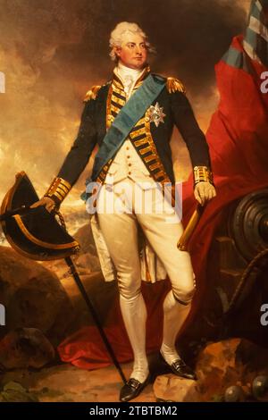 England, London, Portrait of King William IV. (1765–1837) von Sir Martin Archer Shee aus der Zeit um 1800 Stockfoto