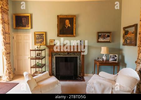 England, Kent, Westerham, Chartwell, Winston Churchill's Home, Innenansicht Stockfoto