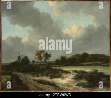 Getreidefelder. Jacob van Ruisdael. Mitte oder Ende der 1660er Jahre Stockfoto