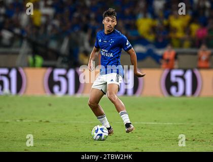 6. Dezember 2023, Stadion Mineiro, Brasilien: Finale der brasilianischen A-League, Cruzeiro gegen Palmeiras: Japa of Cruzeiro Stockfoto