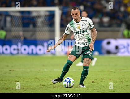 6. Dezember 2023, Stadion Mineiro, Brasilien: Finale der brasilianischen A-League, Cruzeiro gegen Palmeiras: Breno Lopes of Palmeiras Stockfoto