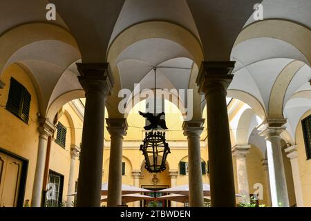 Palazzo Doria oder Palazzo Andrea e Gio. Batta Spinola ist ein Palast in der Via Garibaldi, im historischen Zentrum von Genua Stockfoto