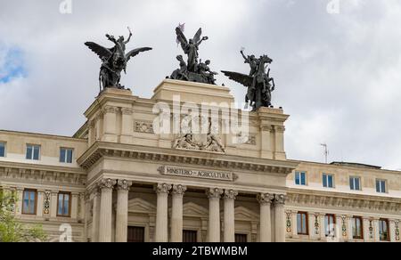 Ein Bild des Palastes von Fomento oder des Gebäudes des Landwirtschaftsministeriums Stockfoto