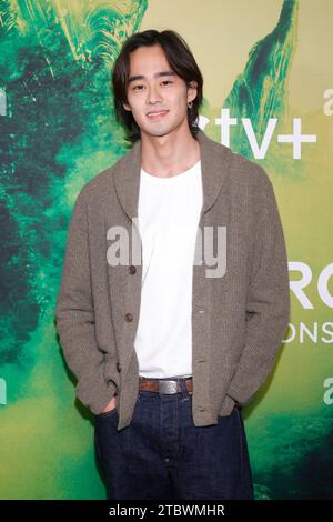 Beverly Hills, Ca. Dezember 2023. Ren Watabe beim Apple TV's Monarch: Legacy of Monsters Photo Call am 8. Dezember 2023 im London West Hollywood in Beverly Hills, Kalifornien. Quelle: Faye Sadou/Media Punch/Alamy Live News Stockfoto