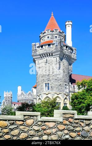 Casa Loma in Toronto, Kanada Stockfoto