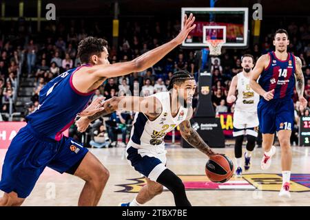 Tyler Dorsey von Fenerbahce während des Basketballspiels der Turkish Airlines EuroLeague zwischen dem FC Barcelona und Fenerbahce Beko Istanbul am 8. Dezember 2023 im Palau Blaugrana in Barcelona, Spanien Stockfoto