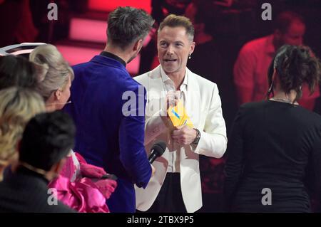 Ronan Keating im Finale der 13. Staffel der Castingshow „The Voice of Germany“ 2023 im Studio H Berlin Adlershof. Berlin, 08.12.2023 Stockfoto