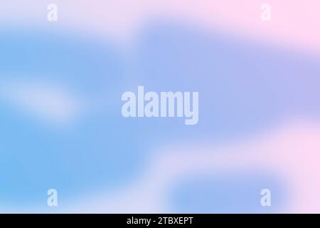 Abstrakter unscharfer Himmel Hintergrund mit weißen Wolken, Design Stockfoto