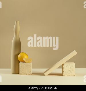 Hintergrund für Produktpräsentationen, Hintergrund für Produktaufnahmen, Hintergrund für Produktwerbung Stockfoto