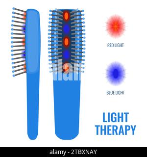 Lichttherapie, konzeptuelle Illustration Stockfoto