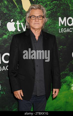 West Hollywood, Kalifornien, USA. Dezember 2023. Kurt Russell nimmt am 8. Dezember 2023 an der neuen Apple TV-Serie „Monarch: Legacy of Monsters“ im London West Hollywood in Beverly Hills Teil. Quelle: Jeffrey Mayer/Jtm Photos/Media Punch/Alamy Live News Stockfoto