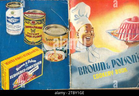 Brown & Polson's Cookery Book of Indian Recipes um 1910 Stockfoto