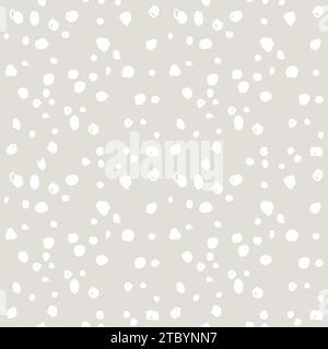 Abstraktes nahtloses Muster für Textil-, Scrapbook- und Oberflächendesign. Vektorhintergrund Stock Vektor