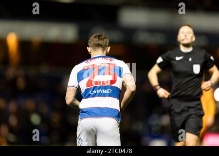 London, Großbritannien. September 2023. // // während des Sky Bet Championship Matches Queens Park Rangers vs Hull City im Kiyan Prince Foundation Stadium, London, Vereinigtes Königreich, 9. Dezember 2023 (Foto: Juan Gasparini/News Images) in London, Vereinigtes Königreich am 9. August 2023. (Foto: Juan Gasparini/News Images/SIPA USA) Credit: SIPA USA/Alamy Live News Stockfoto