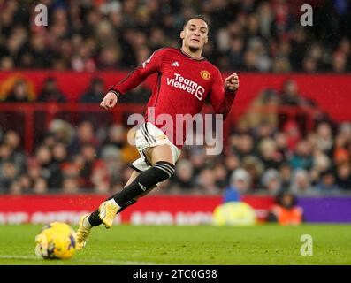 Manchester, Großbritannien. Dezember 2023. Antony of Manchester United während des Premier League-Spiels in Old Trafford, Manchester. Der Bildnachweis sollte lauten: Andrew Yates/Sportimage Credit: Sportimage Ltd/Alamy Live News Stockfoto