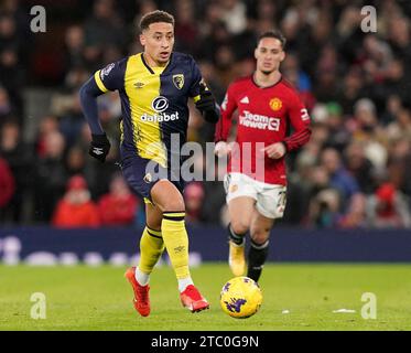 Manchester, Großbritannien. Dezember 2023. Marcus Tavernier aus Bournemouth während des Premier League-Spiels in Old Trafford, Manchester. Der Bildnachweis sollte lauten: Andrew Yates/Sportimage Credit: Sportimage Ltd/Alamy Live News Stockfoto