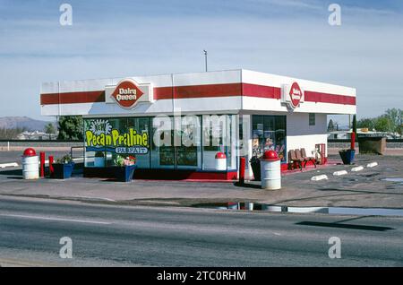 Fastfood-Restaurant Milk Queen, Benson, Arizona, USA, John Margolies Roadside America Photograph Archive, 2003 Stockfoto