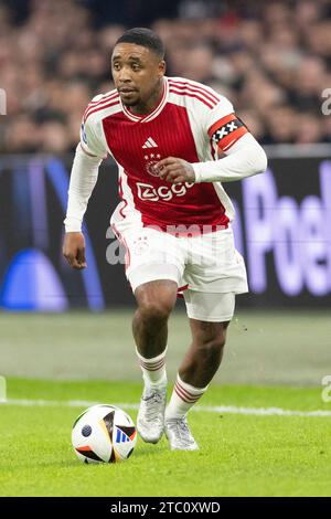 Amsterdam, Niederlande. Dezember 2023. Steven Bergwijn von Ajax während des niederländischen Eredivisie-Spiels zwischen Ajax und Sparta am 9. Dezember 2023 in Amsterdam Credit: dpa/Alamy Live News Stockfoto